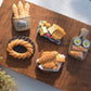 Set of 5 Or More Cute Bread Fridge Magnets