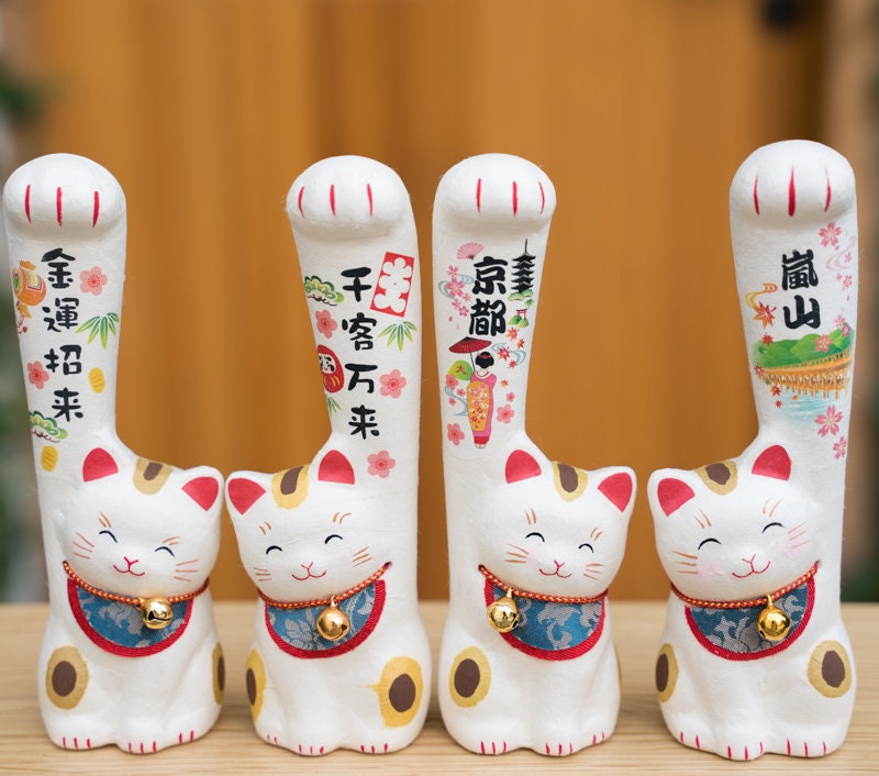 Japanese Lucky Cat Figurine